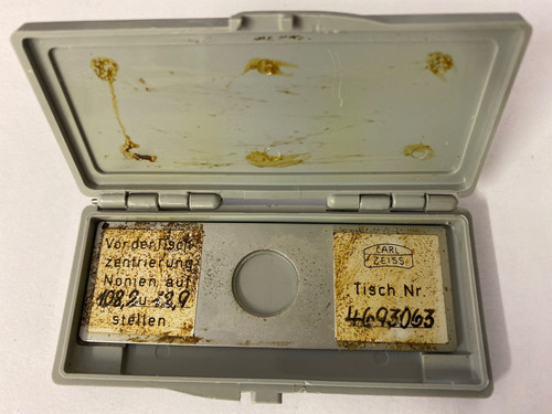 Carl zeiss stage centering - carl,